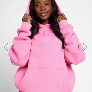 COMFRT COLOR IS SORBET Pink Women's Hoodie super soft beautiful color